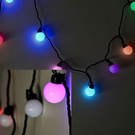 Гирлянда светодиодная шарики EVA Ball Decorative String Light (мультиколор)